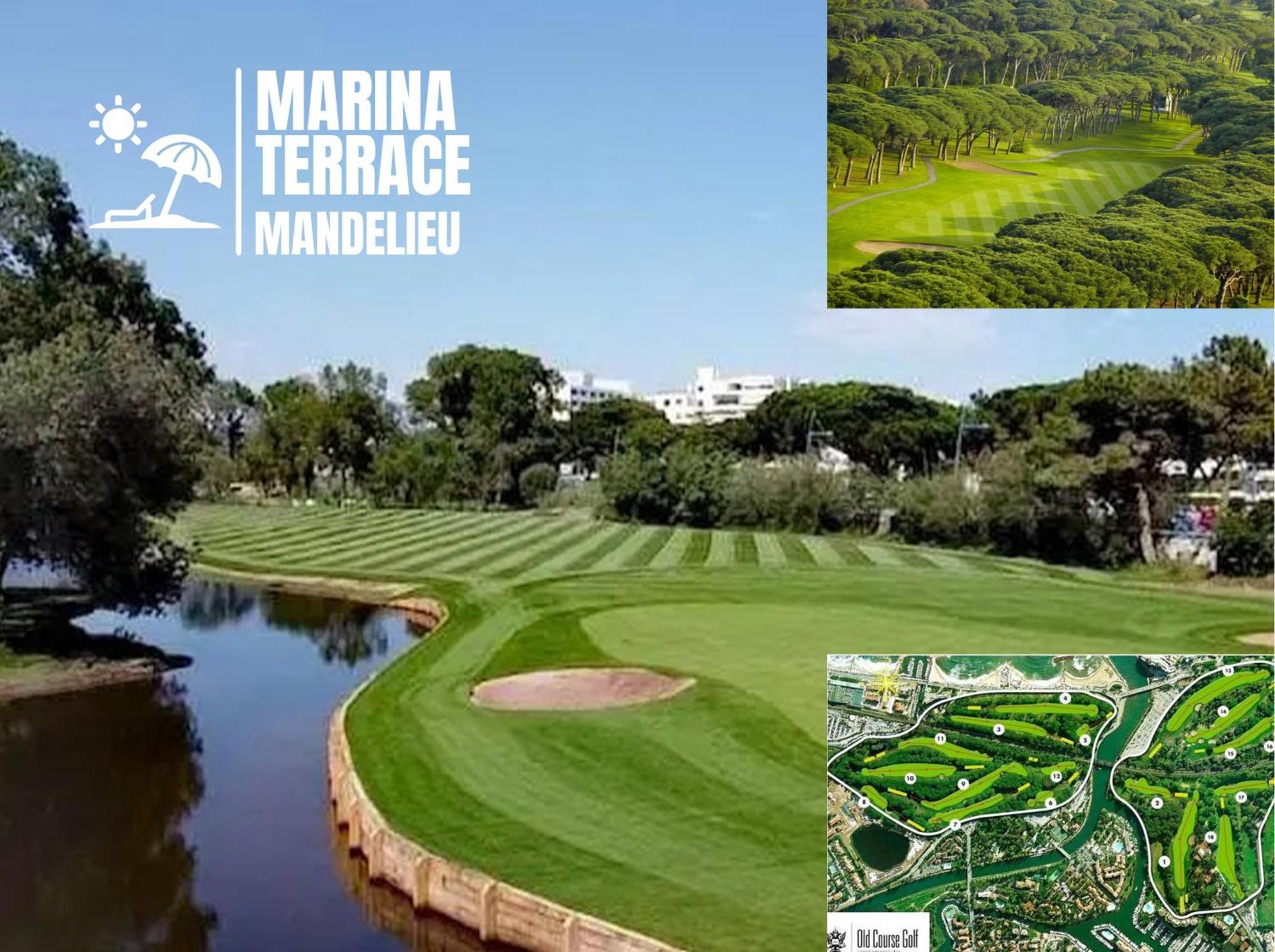 Ferienwohnung Marina Terrace Mandelieu Exterior foto