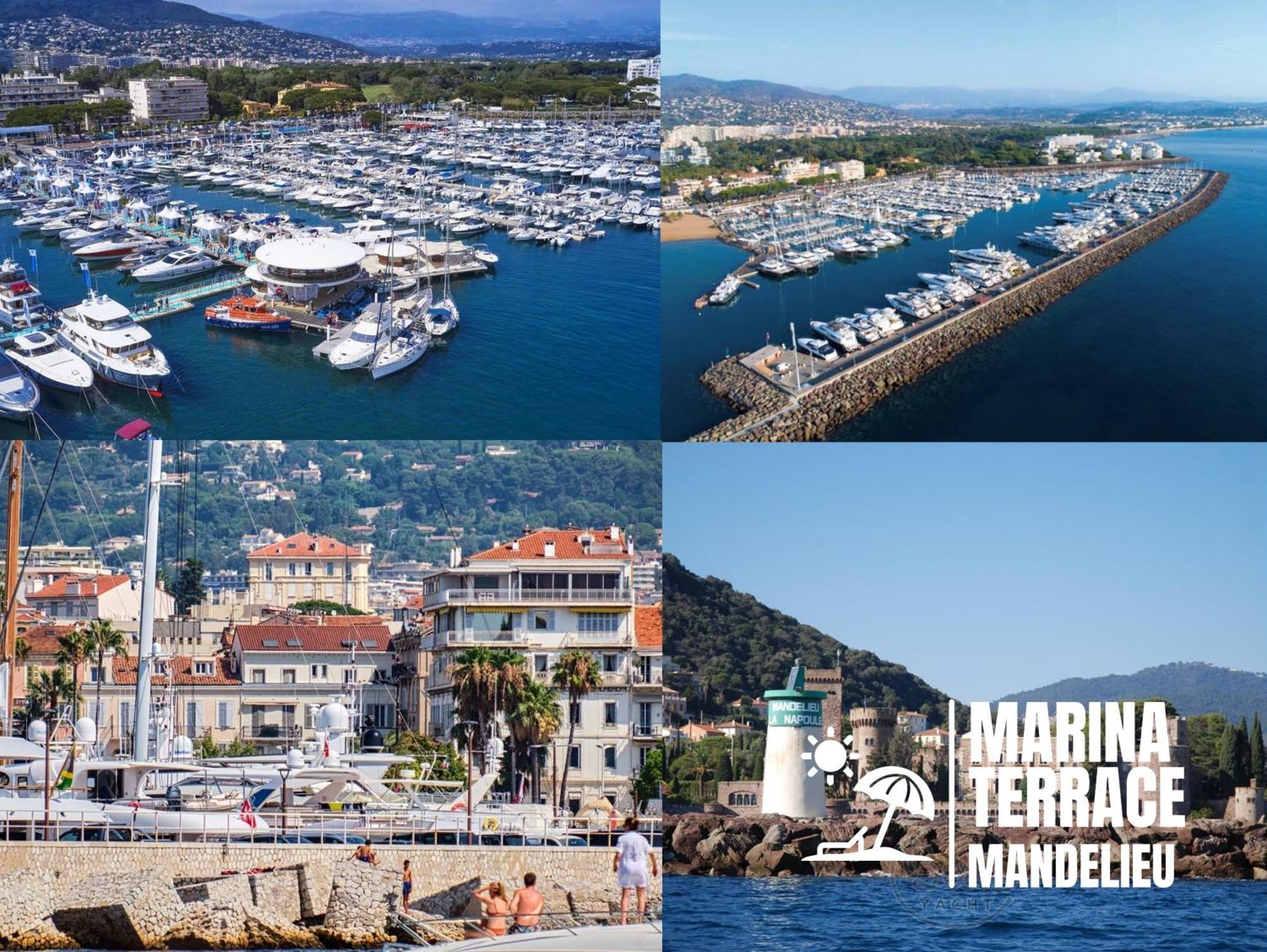 Ferienwohnung Marina Terrace Mandelieu Exterior foto
